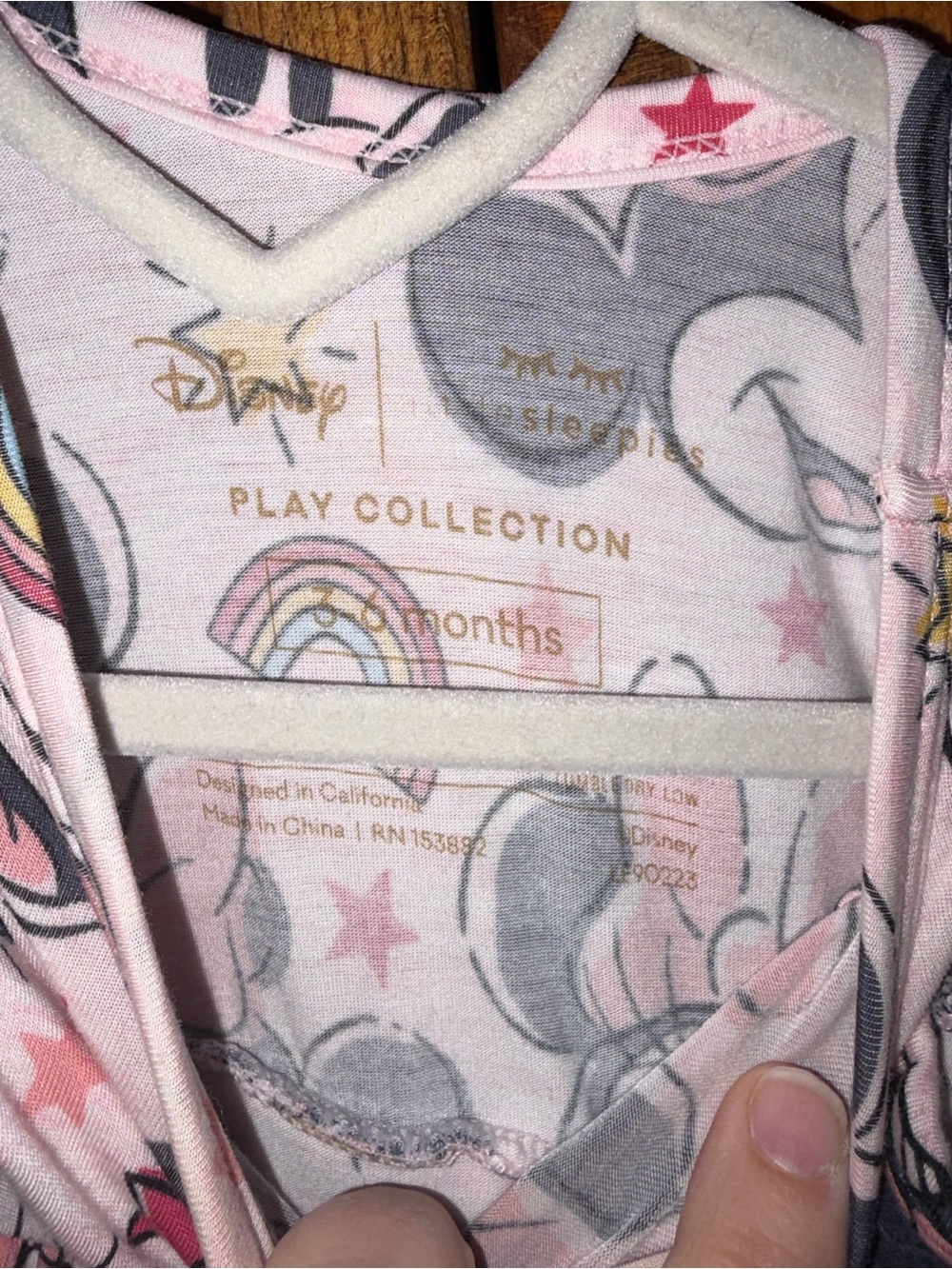 Little Sleepies Minnie Forever 3-6 months flutter dress - Picture 2 of 5